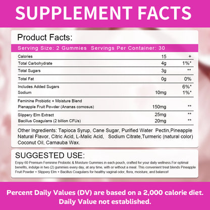 Female Probiotic Moisturizing Gummy