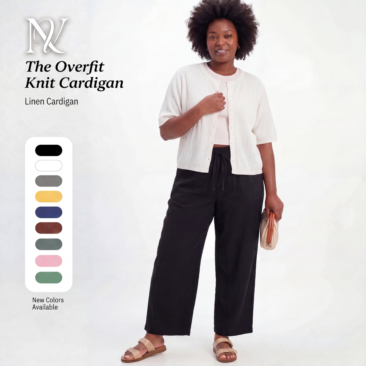 Nalvo™ Linen Cardigan
