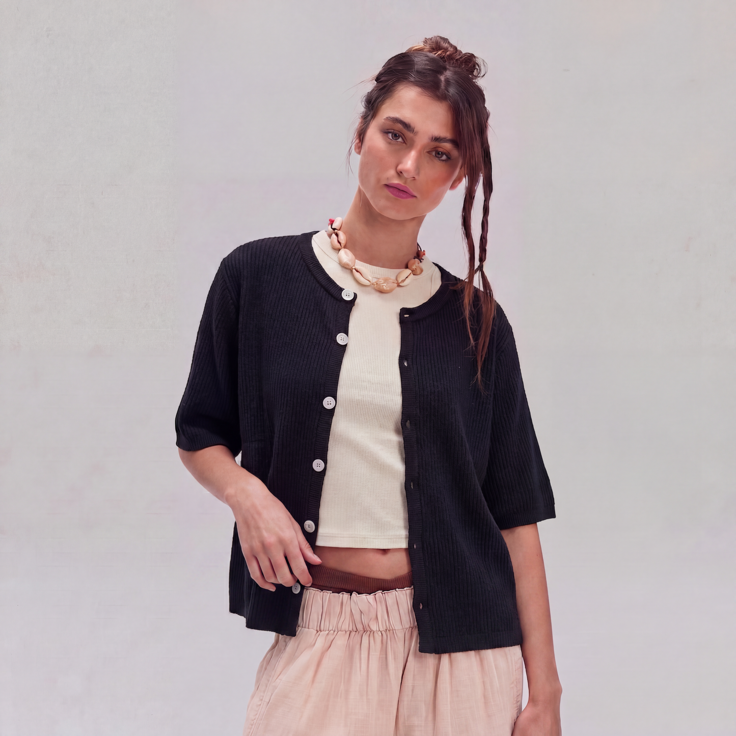 Nalvo™ Linen Cardigan