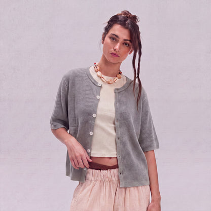 Nalvo™ Linen Cardigan