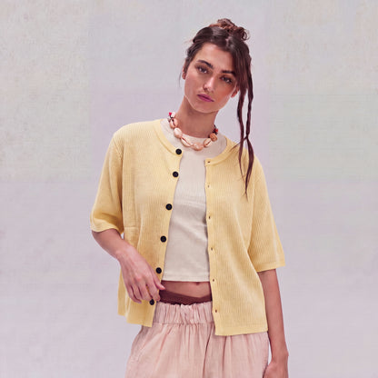 Nalvo™ Linen Cardigan